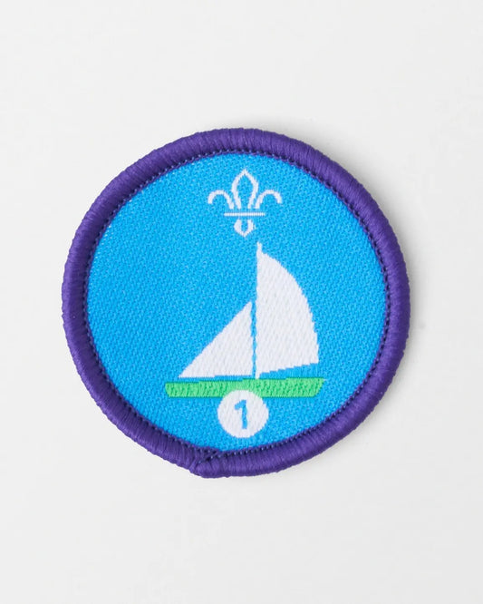 Sailing Staged Badge
